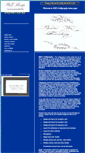 Mobile Screenshot of billscalligraphy.com